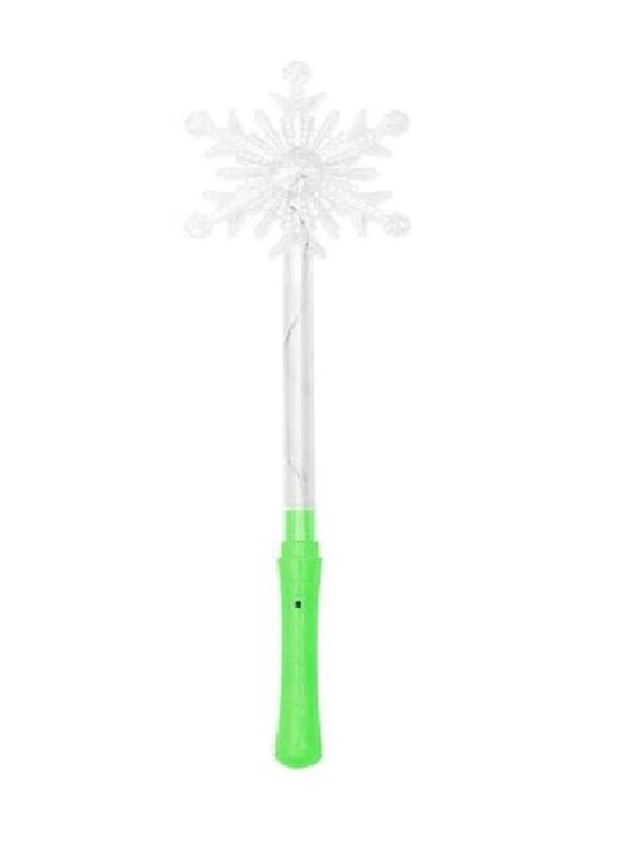 Палочка COSY волшебная Снежинка светящаяся, зеленый