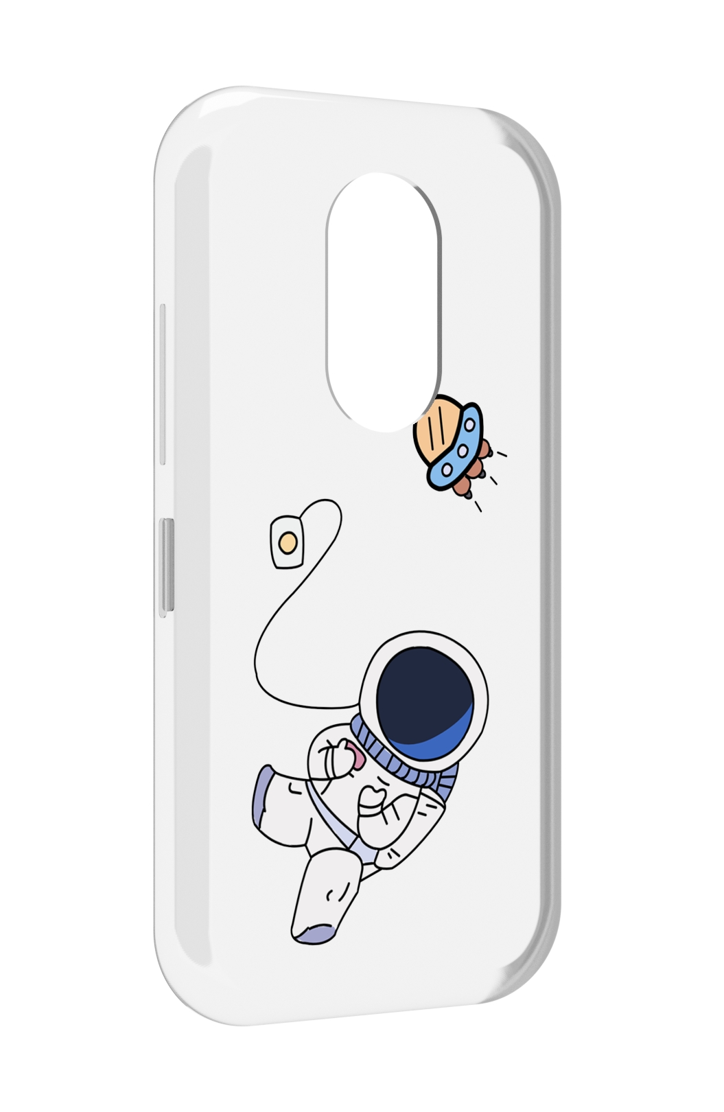 

Чехол MyPads астронавт для Doogee S61 / S61 Pro, Прозрачный, Tocco
