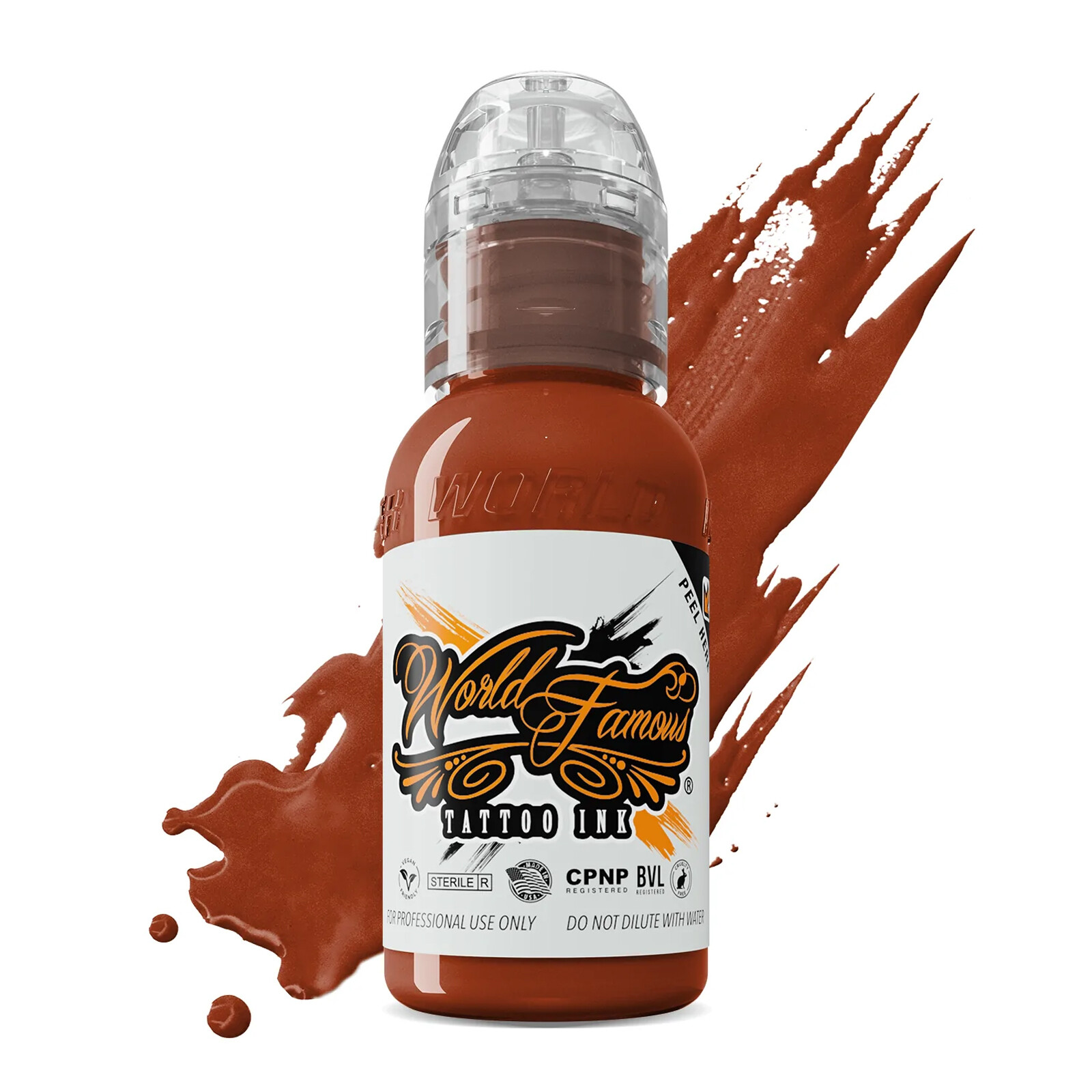 Краска World Famous Tattoo Ink Red Clay 1 Унция 30 мл краска world famous tattoo ink red clay 2 унции 60 мл