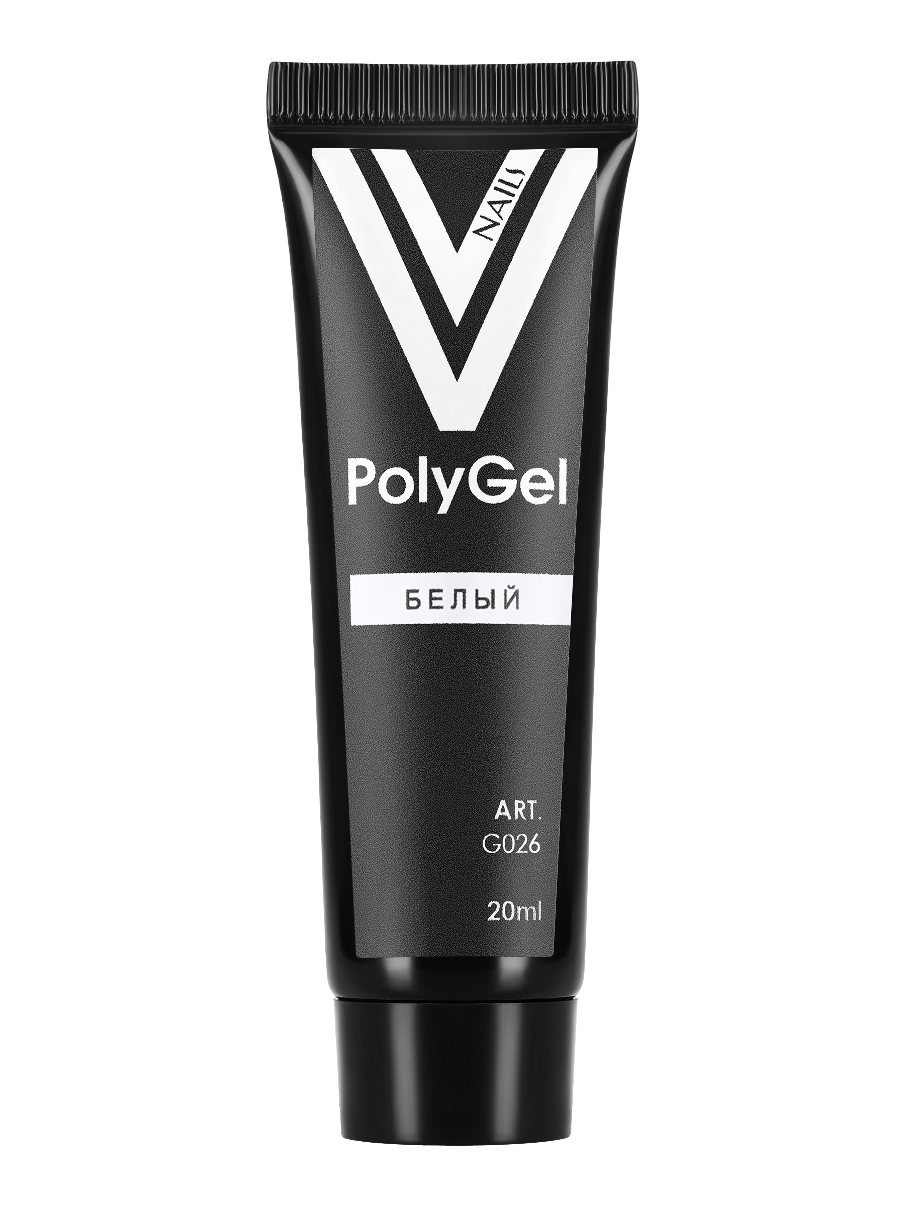 

Полигель для моделирования ногтей Vogue Nails PolyGel белый 20 мл