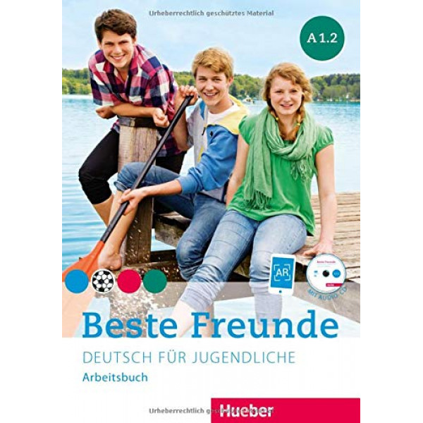 фото Beste freunde a1.2. deutsch fur jugendliche. arbeitsbuch (+cd). hueber