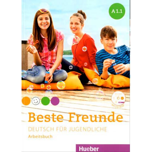 фото Beste freunde a1.1. deutsch fur jugendliche. arbeitsbuch (+cd) hueber