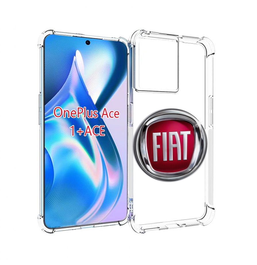 

Чехол MyPads fiat мужской для OnePlus Ace, Прозрачный, Tocco