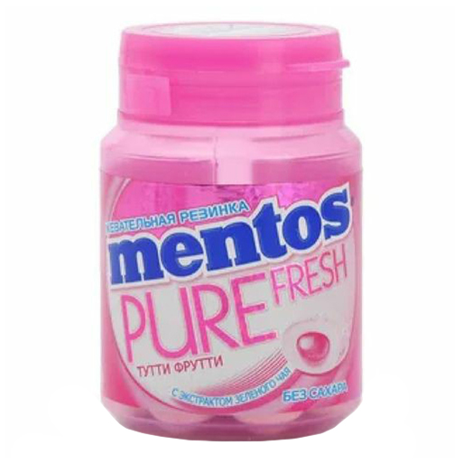 

Жевательная резинка Mentos Pure Fresh Тутти фрутти 50 шт 100 г