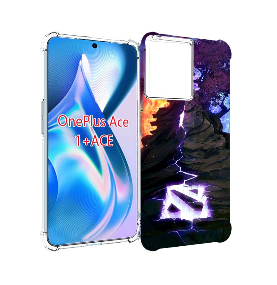 

Чехол MyPads dota 2 логотип для OnePlus Ace, Прозрачный, Tocco