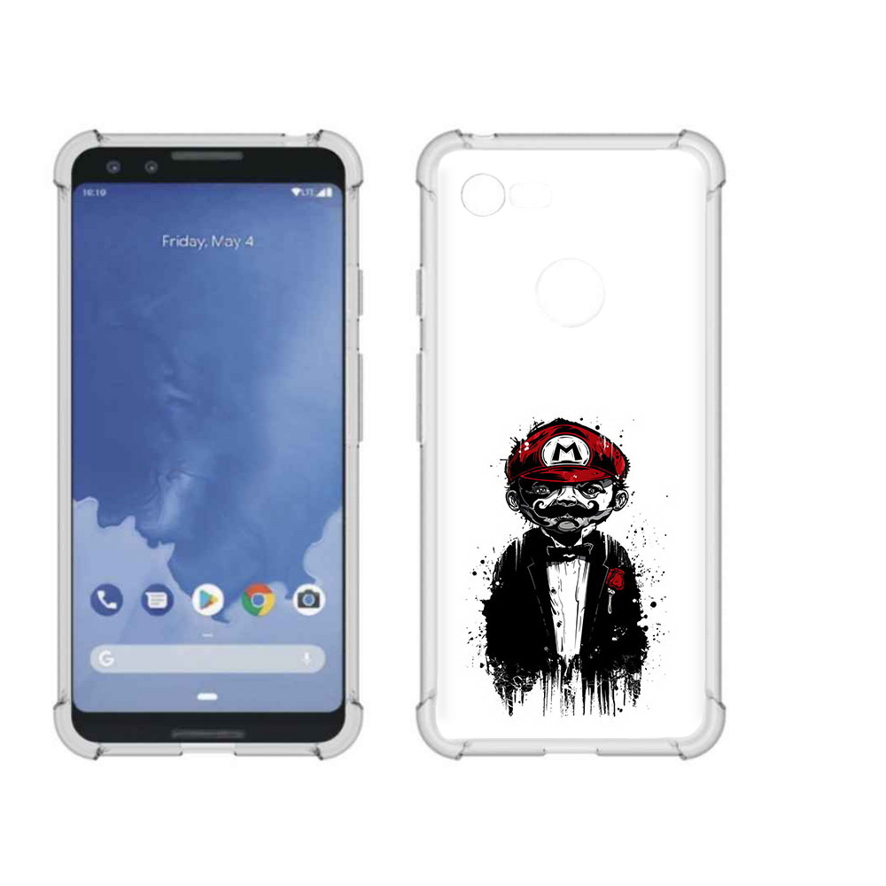 

Чехол MyPads Tocco для Google Pixel 3 марио, Прозрачный, Tocco