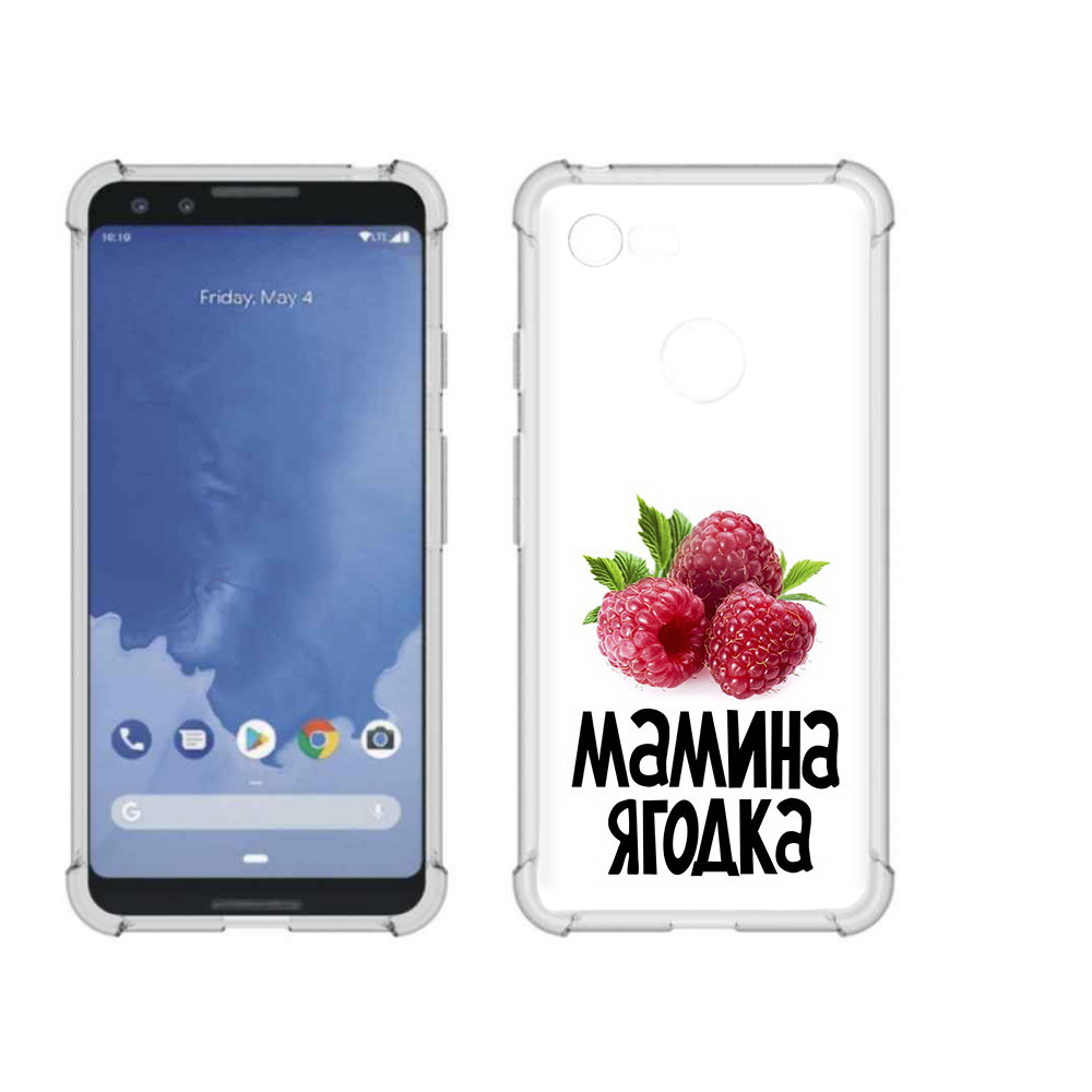 

Чехол MyPads Tocco для Google Pixel 3 мамина ягодка, Прозрачный, Tocco