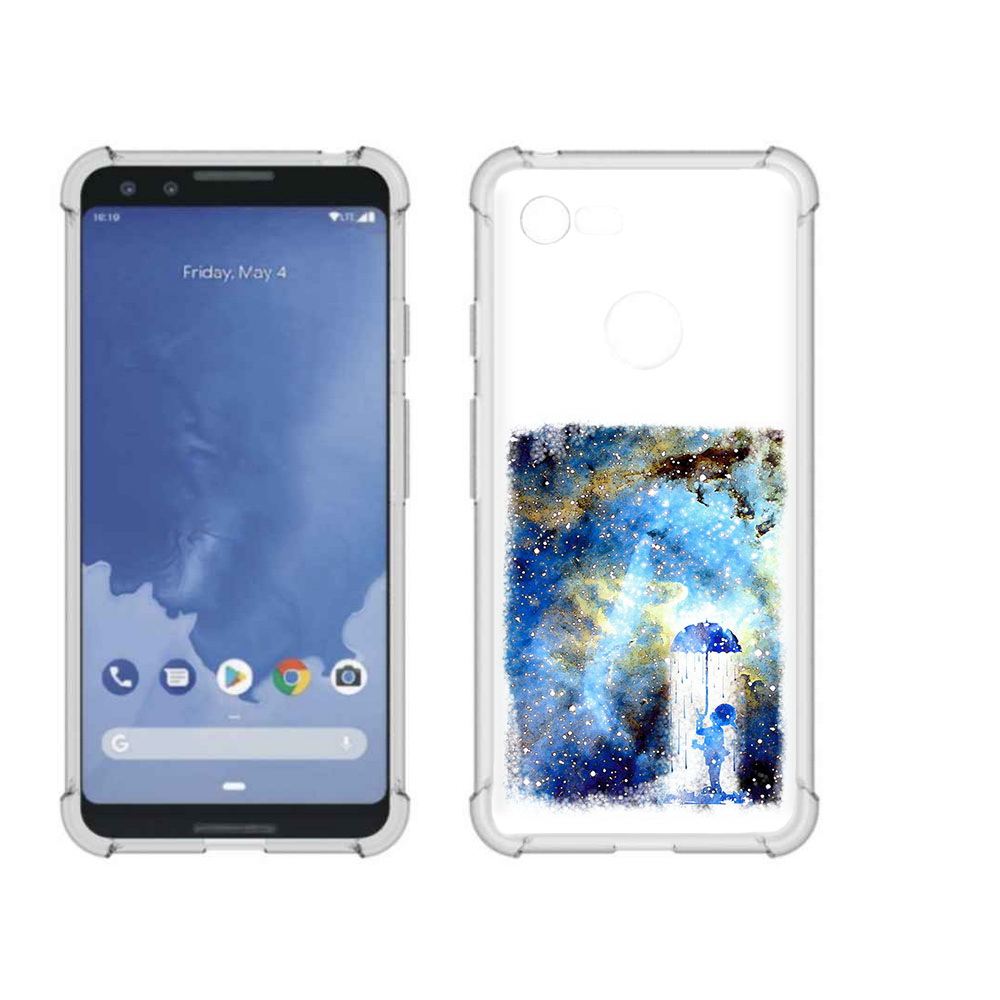 

Чехол MyPads Tocco для Google Pixel 3 мальчик в небе, Прозрачный, Tocco