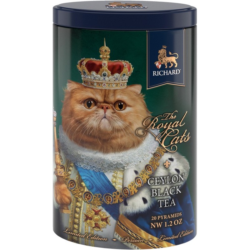 

Чай черный Richard "Royal Cats Persian", 20 пирамидок