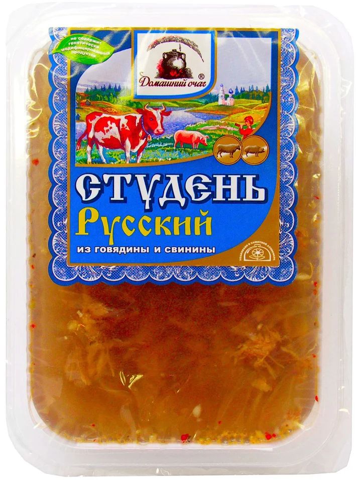 

Студень Домашний очаг Русский говядина-свинина 500 г