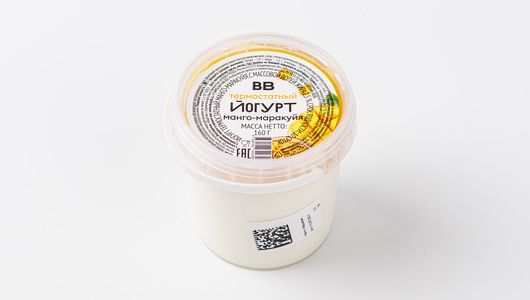 

Йогурт ВкусВилл манго-маракуйя 2,5% 160 г