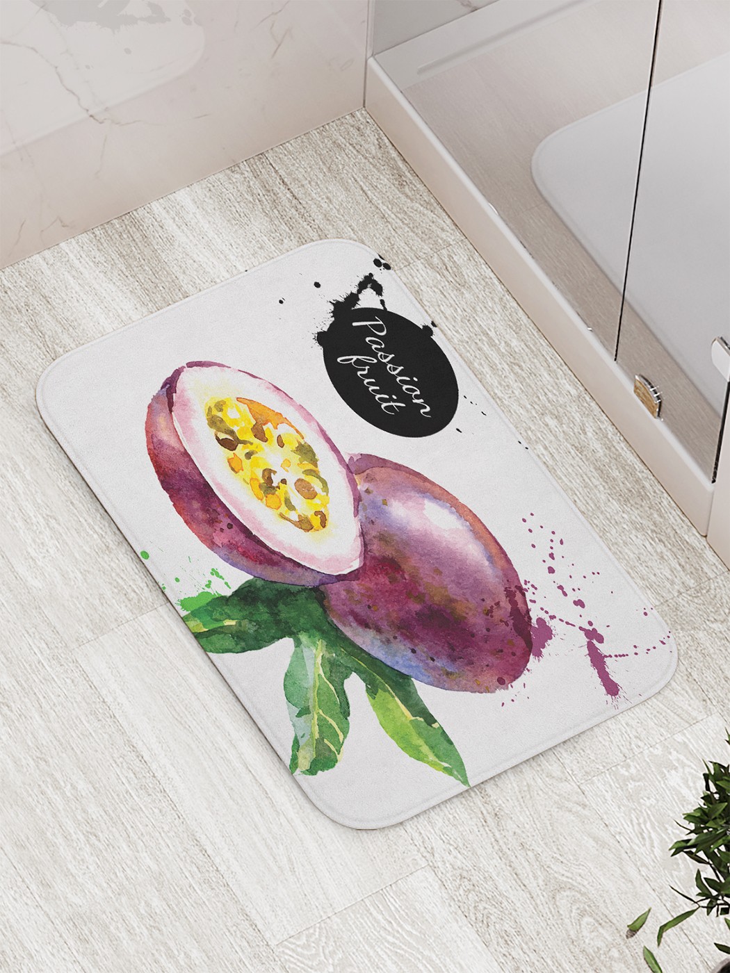 

bath_62321 Коврик противоскользящий для ванной, сауны, бассейна, 77х52 см