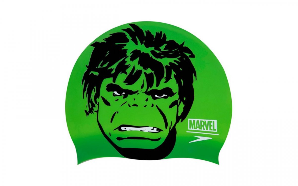 фото Шапочка для плавания speedo marvel junior cap hulk 2