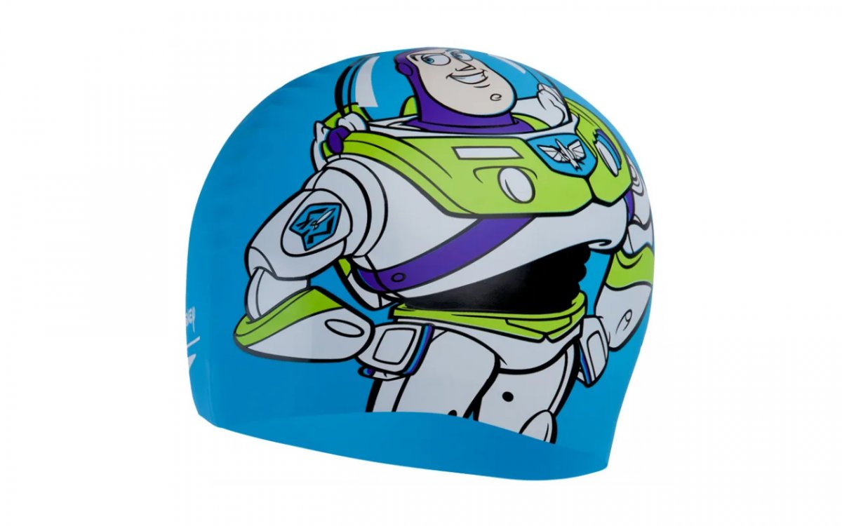 фото Шапочка для плавания speedo disney cap bazz toy story(голубой)