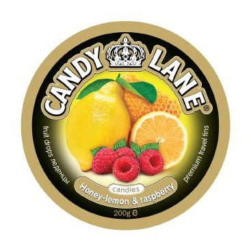 Леденцы Сладкая Сказка Candy Lane Мед лимон и малина 200 г