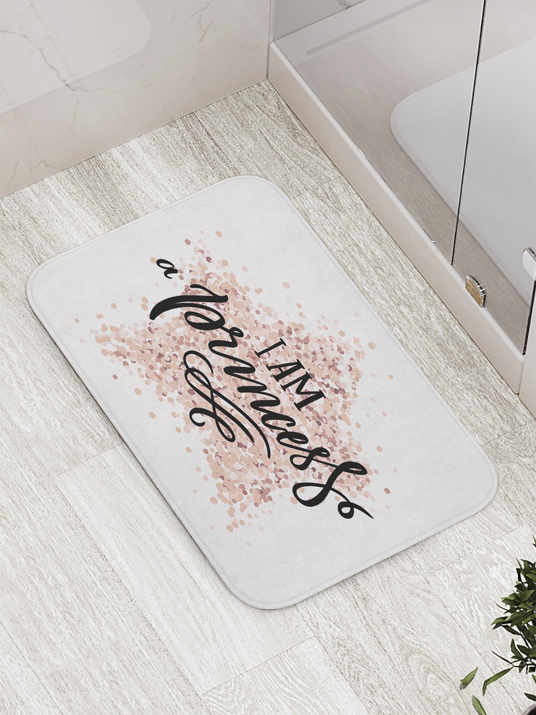 

bath_62224 Коврик противоскользящий для ванной, сауны, бассейна, 77х52 см