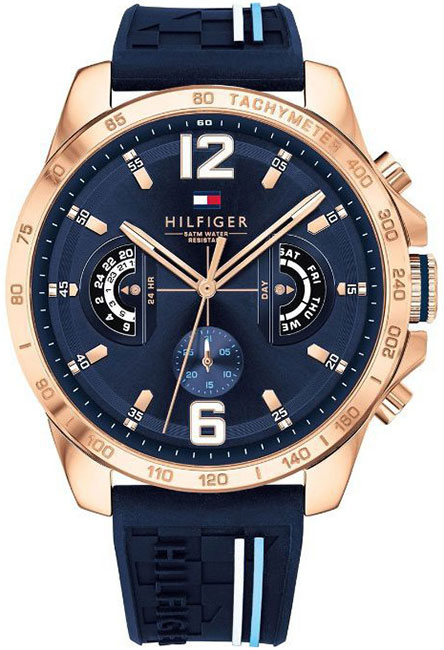 фото Наручные часы мужские tommy hilfiger 1791474 синие