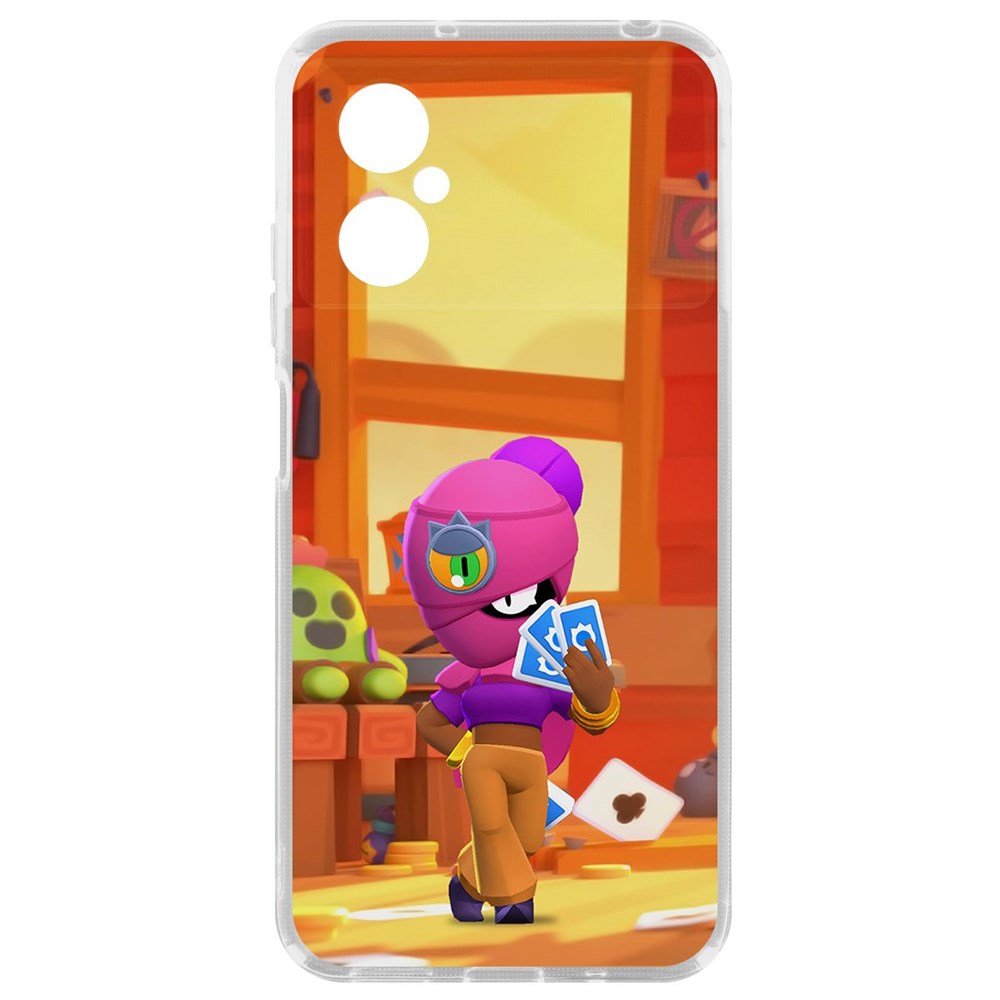 

Чехол Brawl Stars-Тара для Poco M4 5G, Прозрачный