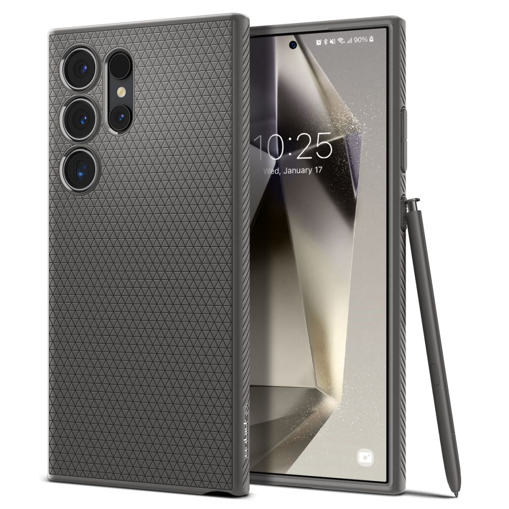 

Защитный чехол SPIGEN LIQUID AIR для GALAXY S24 Ultra серый ACS07448