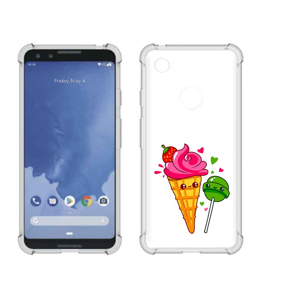 

Чехол MyPads Tocco для Google Pixel 3 Вкусняшки, Прозрачный, Tocco