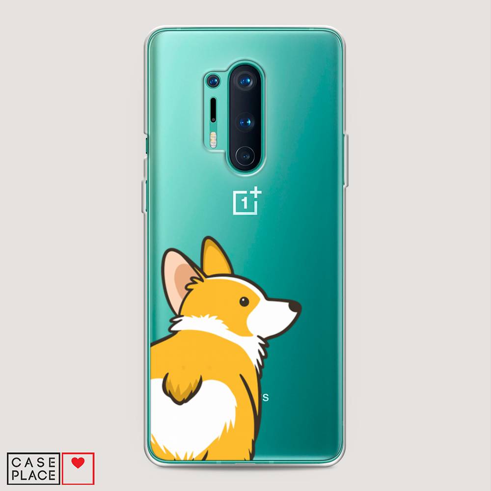

Чехол Awog на OnePlus 8 Pro / ВанПлас 8 Pro "Корги следуй за мной", Желтый;бежевый;белый, 151050-2