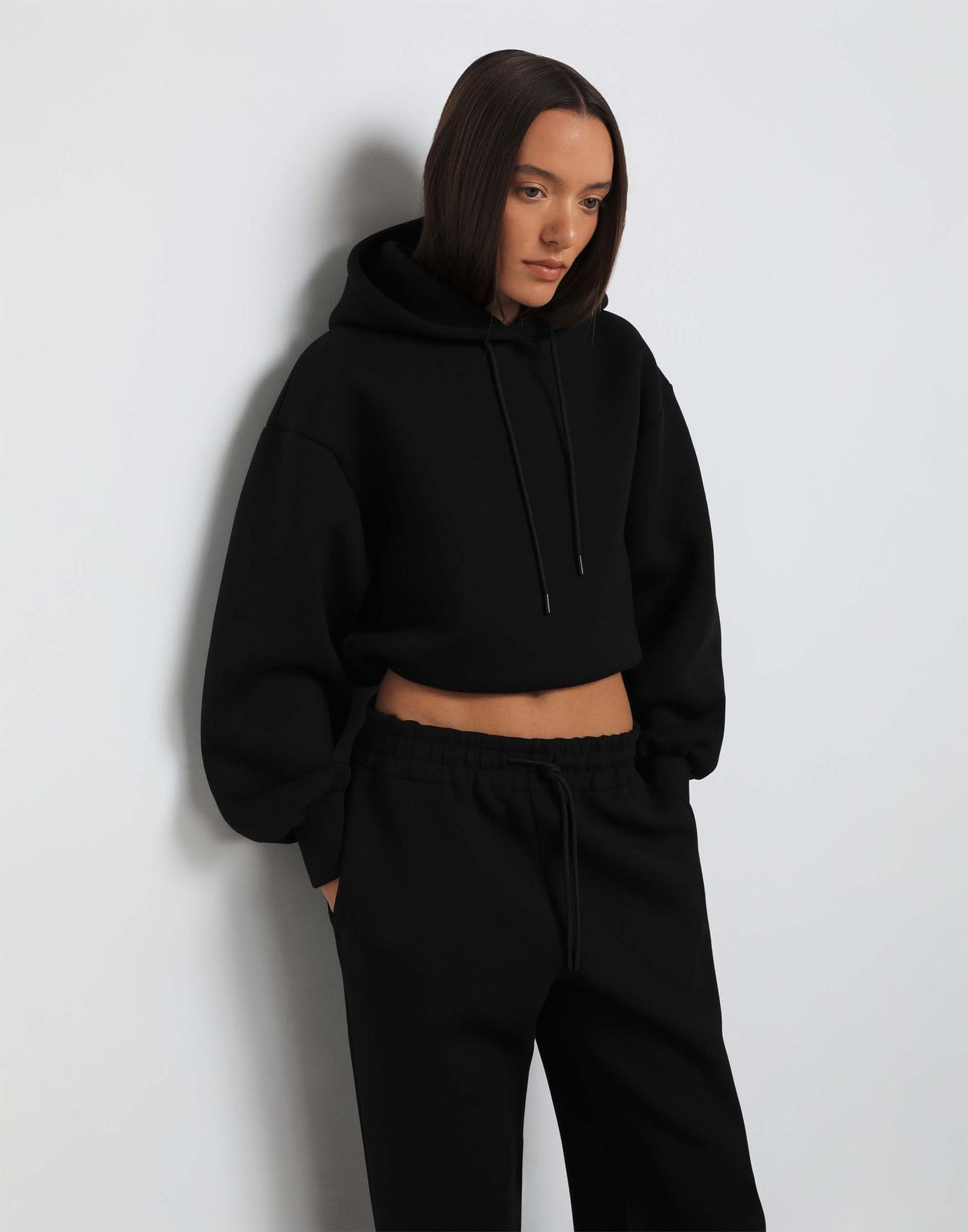 

Свитшот женский Gloria Jeans GAC024240 черный XS/164, GAC024240
