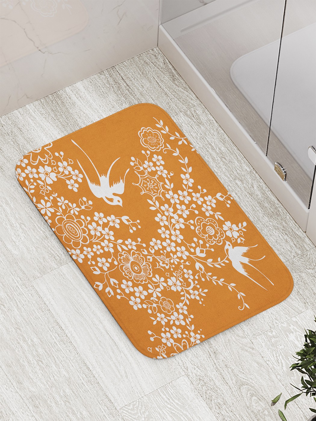 

bath_62002 Коврик противоскользящий для ванной, сауны, бассейна, 77х52 см