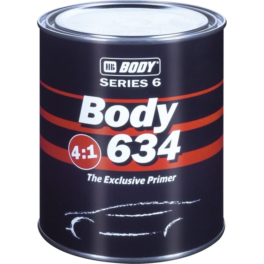 

HB BODY Грунт 634 4:1 (сер.) (0,8л) 6349700001, Серый