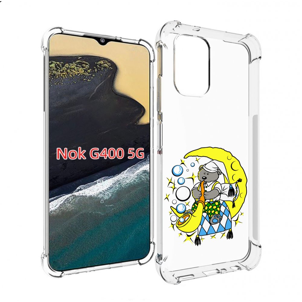 

Чехол MyPads Сырная луна для Nokia G400 5G, Прозрачный, Tocco