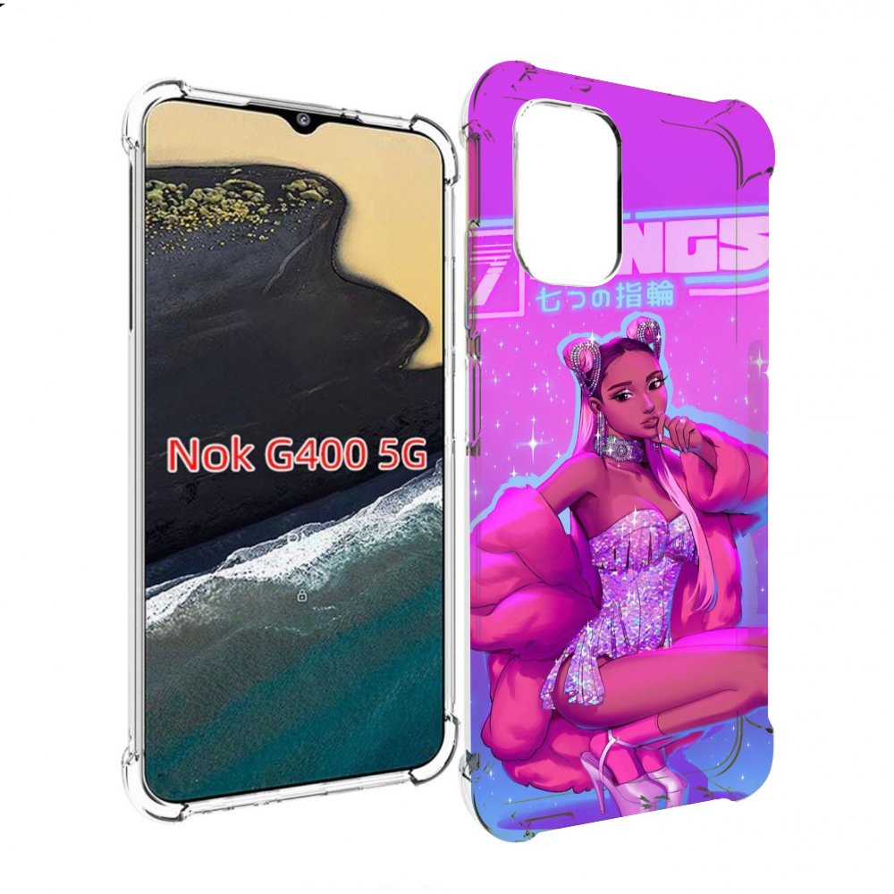 

Чехол MyPads ариана-гранде для Nokia G400 5G, Прозрачный, Tocco