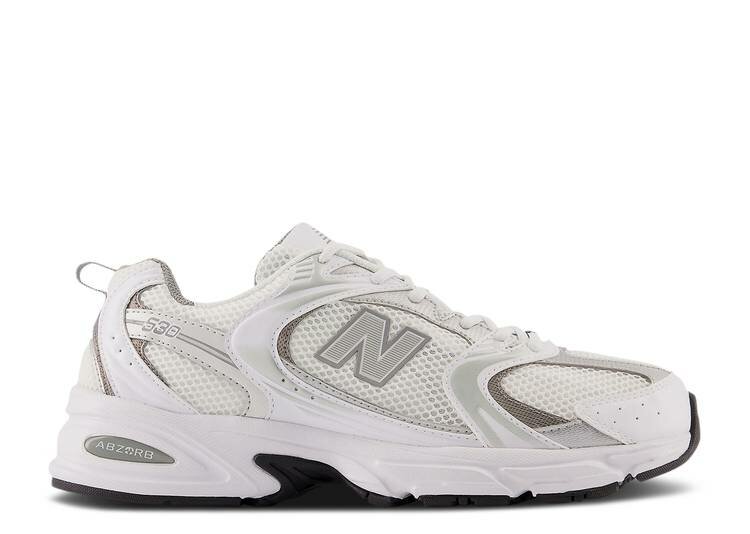 Кроссовки унисекс New Balance MR530AD белые 38.5 EU белый