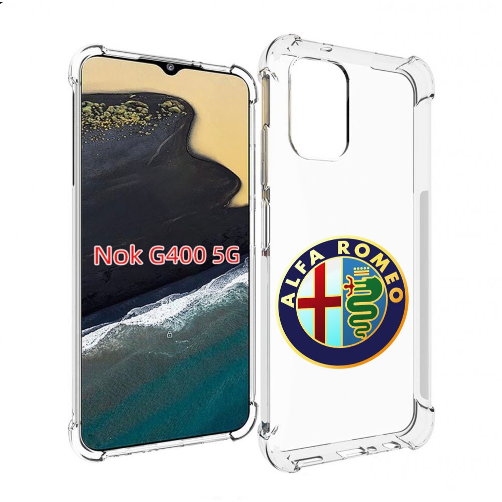 

Чехол MyPads альфа-ромео-2 мужской для Nokia G400 5G, Прозрачный, Tocco