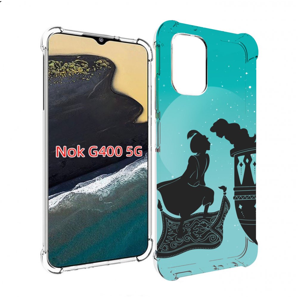 

Чехол MyPads алладин тень для Nokia G400 5G, Прозрачный, Tocco