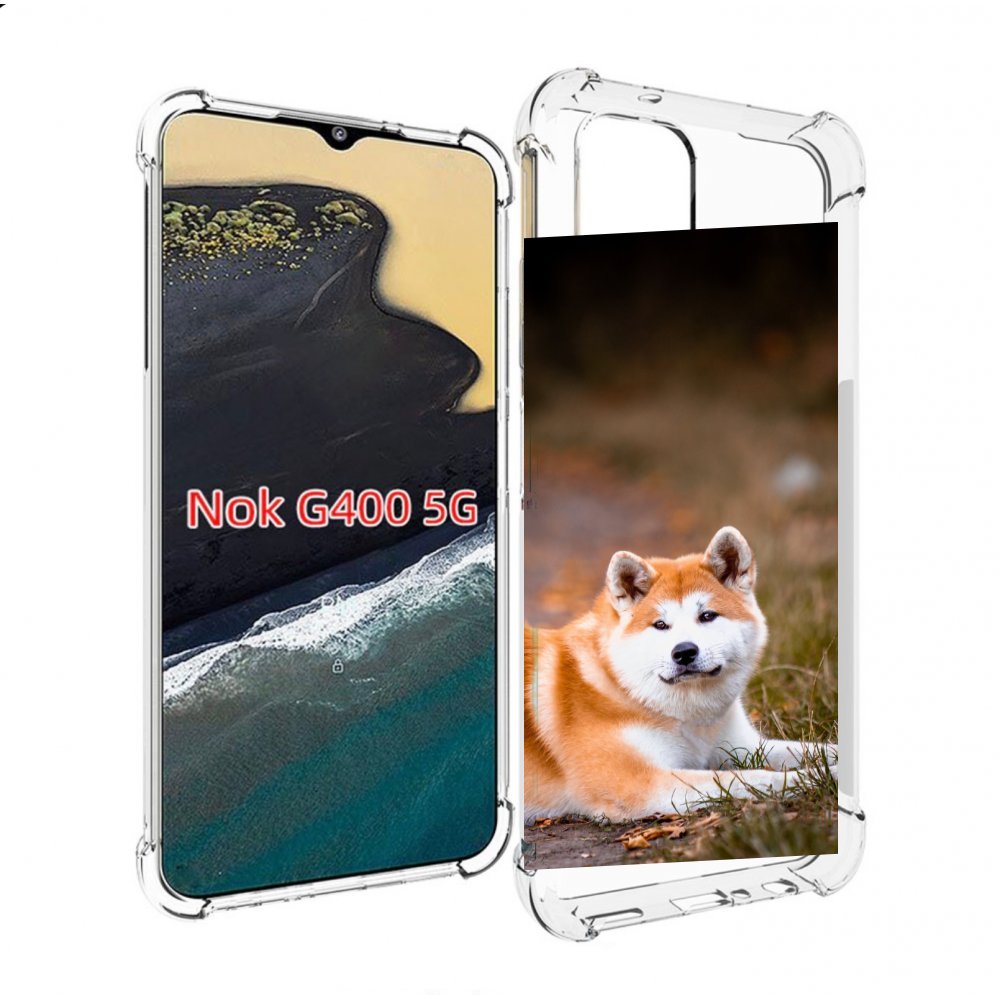 

Чехол MyPads акита ину для Nokia G400 5G, Прозрачный, Tocco