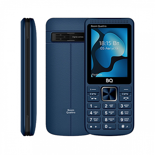 

Мобильный телефон BQ 2455 Boom Quattro Blue