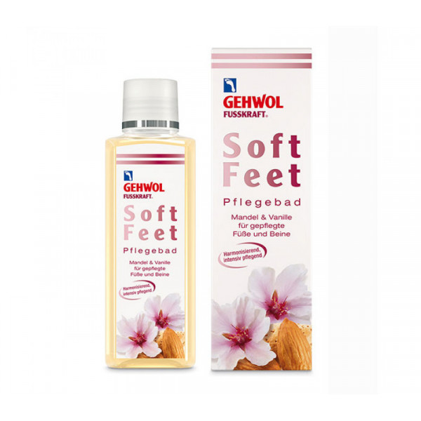 

Ванна Миндаль и Ваниль Gehwol Fusskraft Soft Feet Pflegebad Mandel And Vanille для чувстви