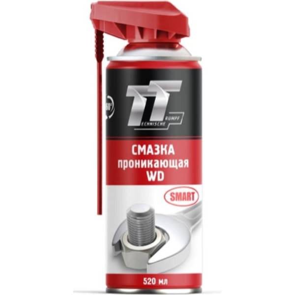 

TT Смазка проникающая WD Smart-360 520 мл, аэрозоль WD-S360-05/54
