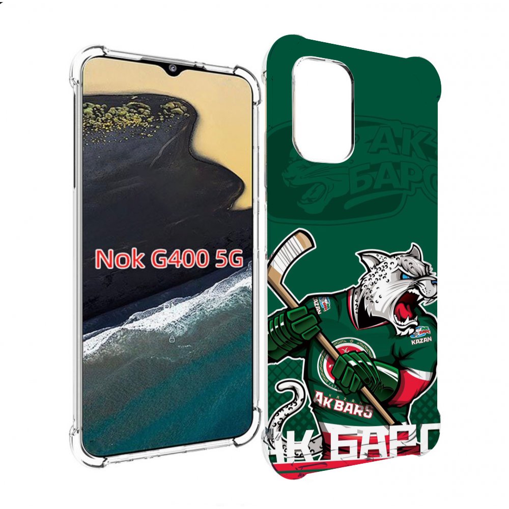 

Чехол MyPads ак барс казань для Nokia G400 5G, Прозрачный, Tocco