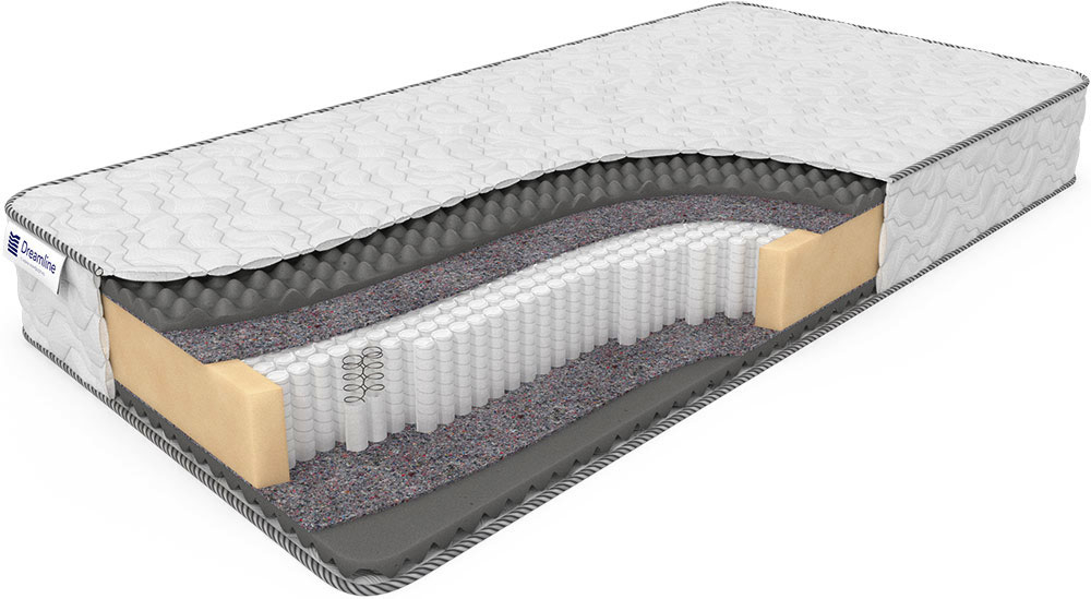 

Матрас Dreamline Coal Memory Komfort Massage S2000 210х205, Белый, Coal Memory Komfort Massage S2000