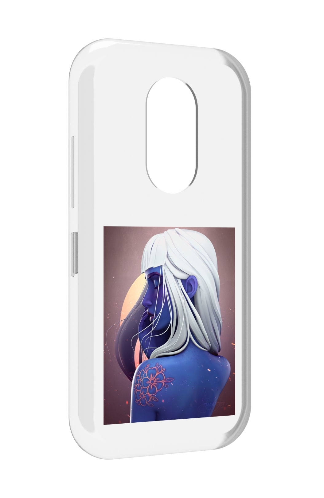

Чехол MyPads аватар-с-цветком для Doogee S61 / S61 Pro, Прозрачный, Tocco