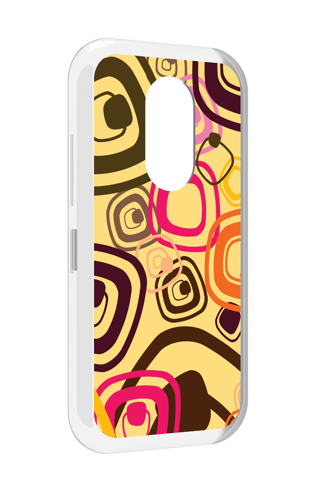 

Чехол MyPads абстракция-на-желтом-фоне для Doogee S61 / S61 Pro, Прозрачный, Tocco