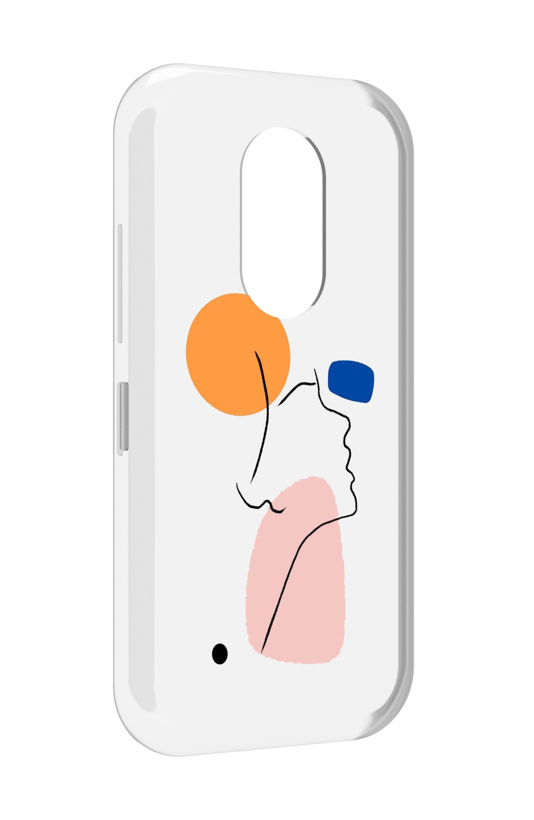 

Чехол MyPads абстракция девушки женский для Doogee S61 / S61 Pro, Прозрачный, Tocco