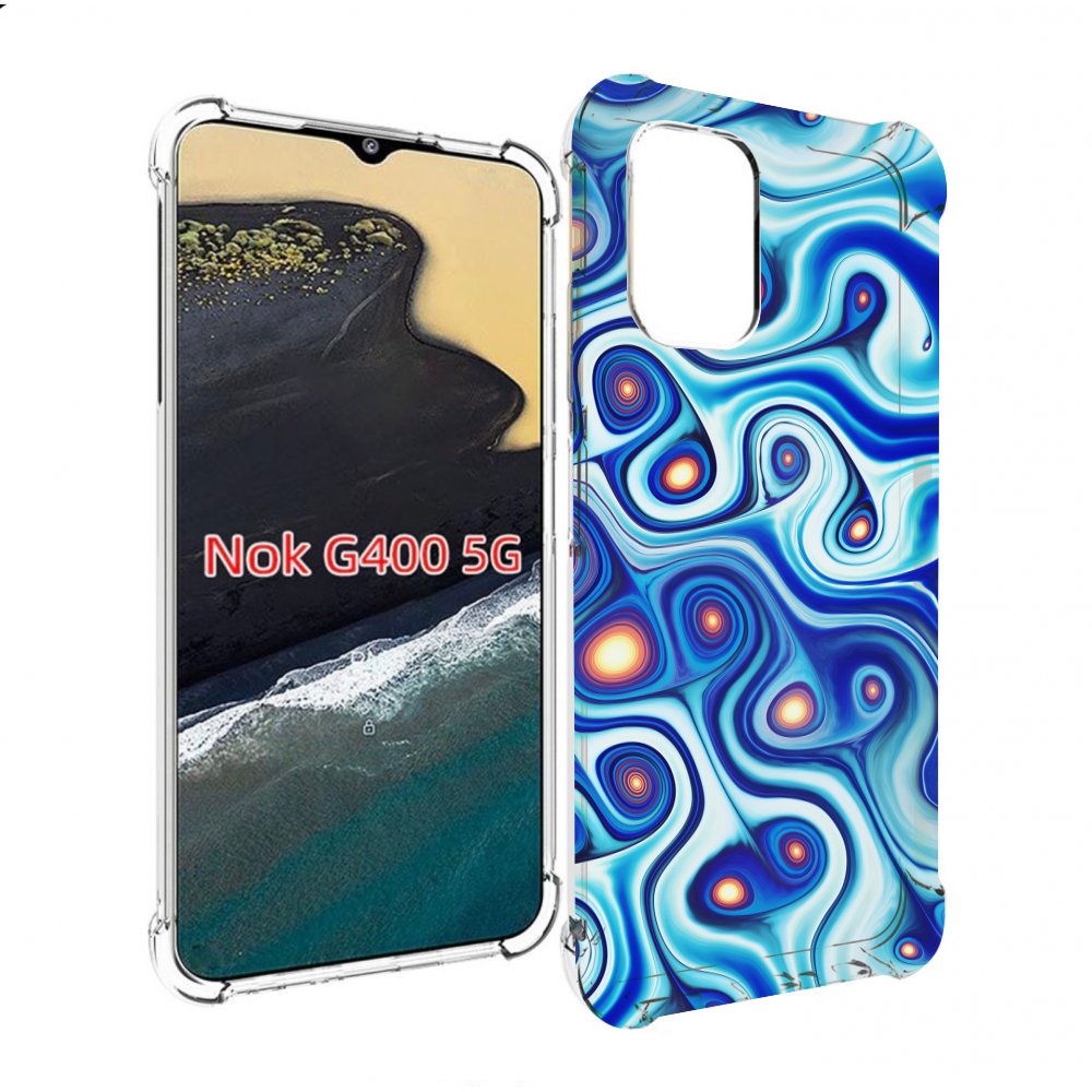 

Чехол MyPads абстрактная-текстура для Nokia G400 5G, Прозрачный, Tocco