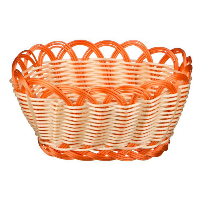 

Корзинка Agness оранжевая 890-050 21x15x9,5 см
