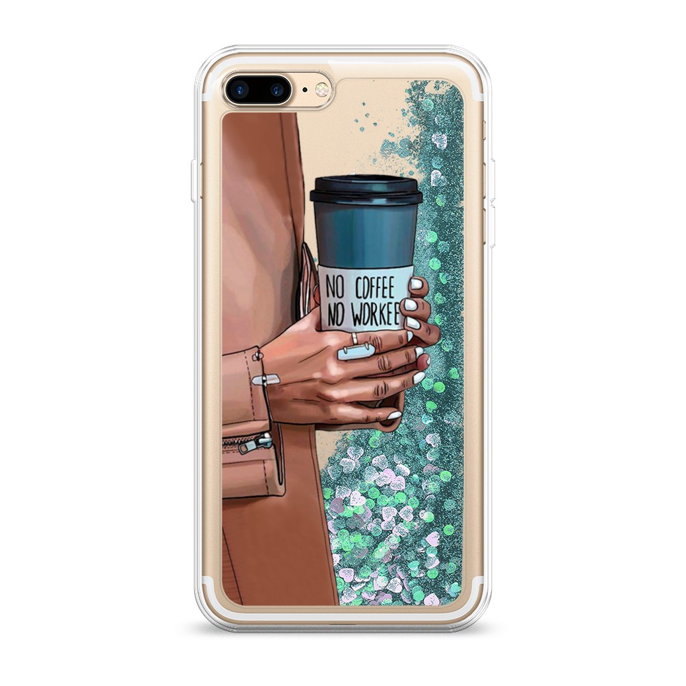 

Чехол Awog на Apple iPhone 8 Plus / Айфон 8 Plus "No coffee", 10995-1