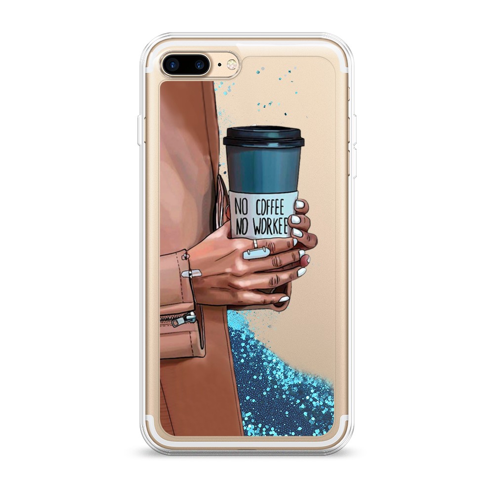 

Чехол Awog на Apple iPhone 8 Plus / Айфон 8 Plus "No coffee", Разноцветный, 10993-1