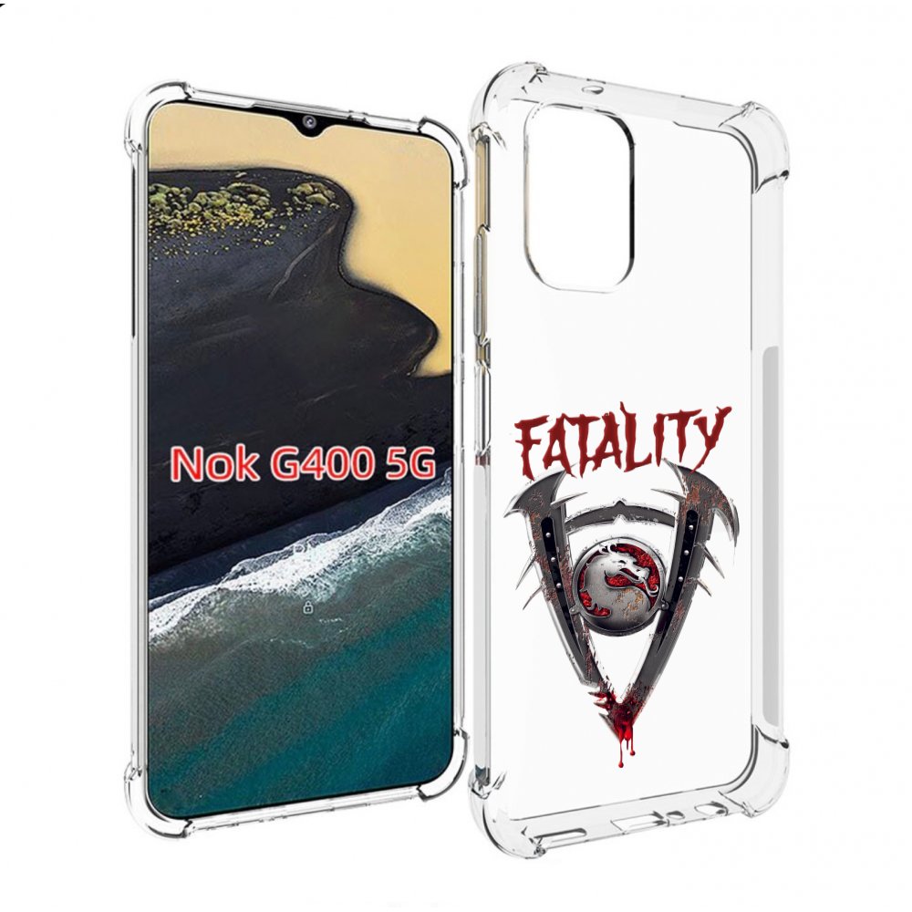 

Чехол MyPads Фаталити мужской для Nokia G400 5G, Прозрачный, Tocco
