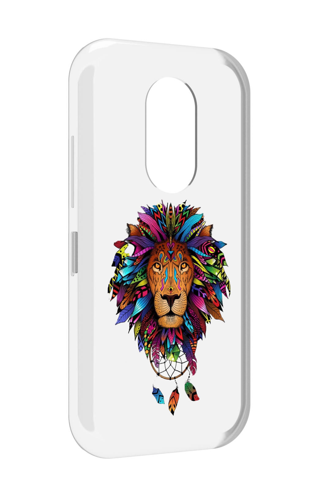

Чехол MyPads Тотемный Лев для Doogee S61 / S61 Pro, Прозрачный, Tocco