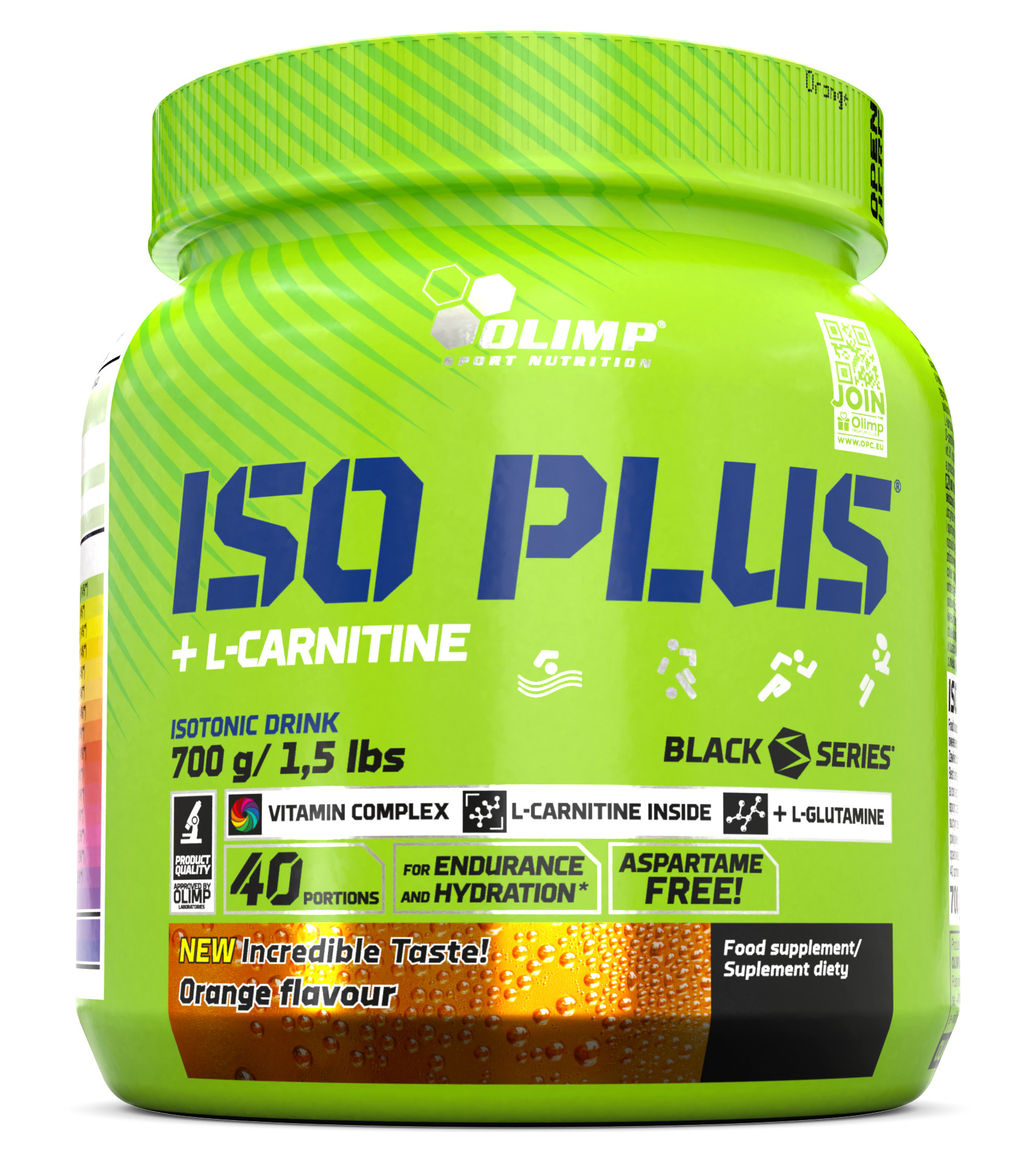 Изотоник Olimp Sport Nutrition Iso Plus 700 г апельсин