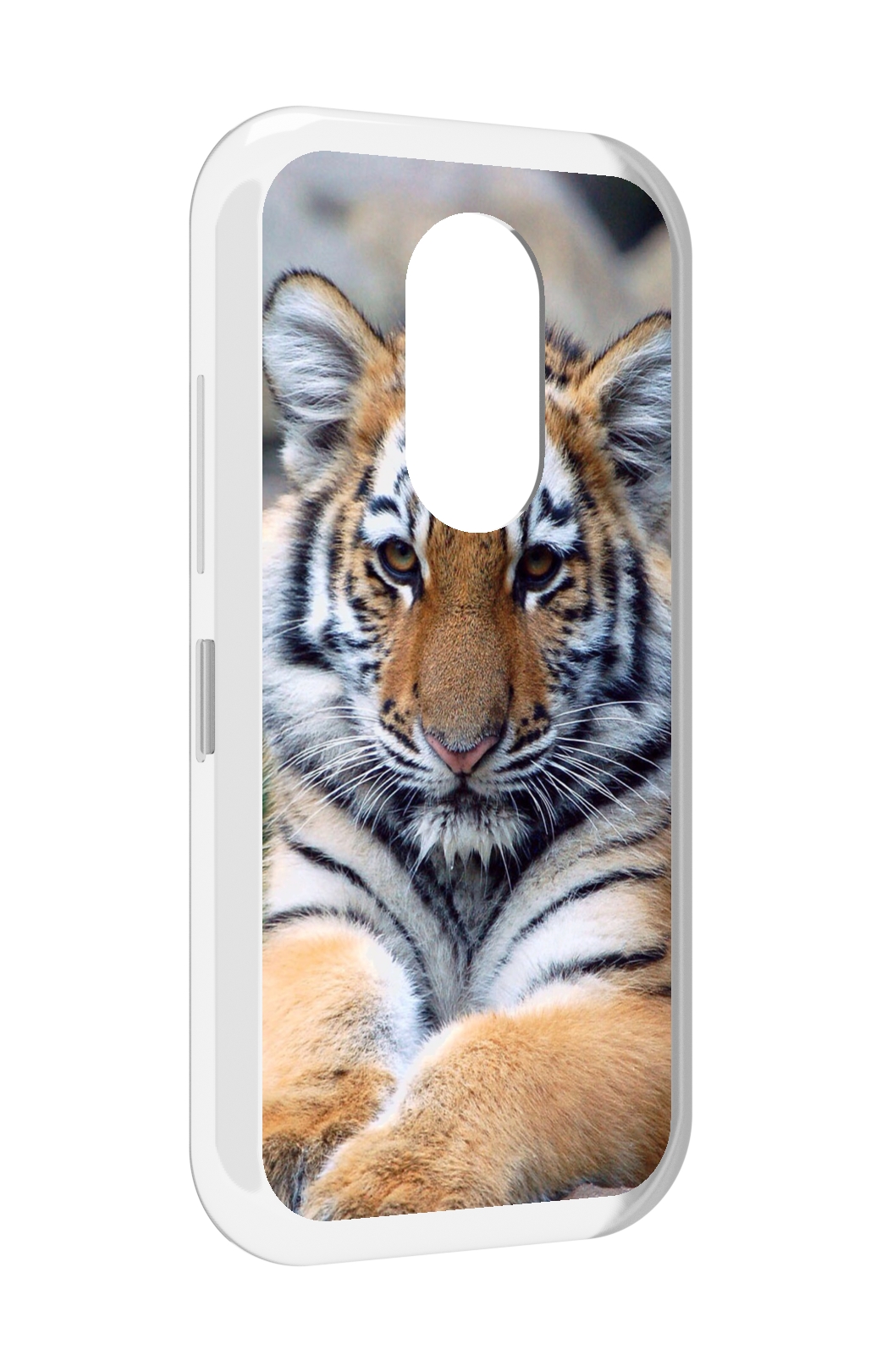 

Чехол MyPads Тигренок для Doogee S61 / S61 Pro, Прозрачный, Tocco